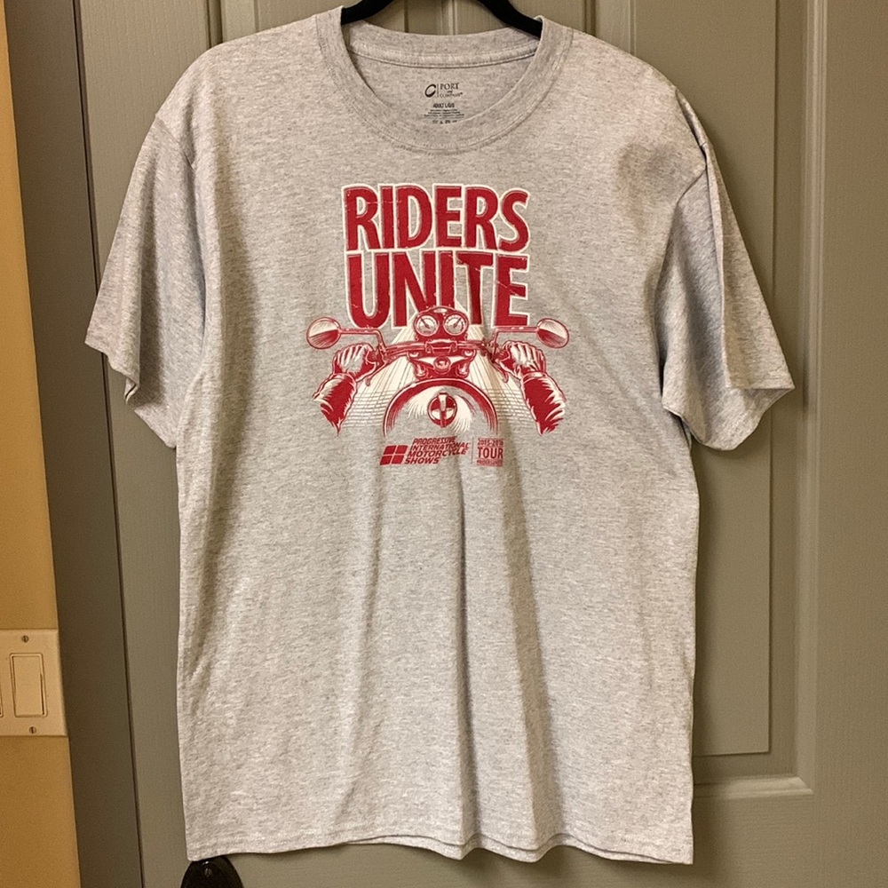 Motorcycle show tour tshirt